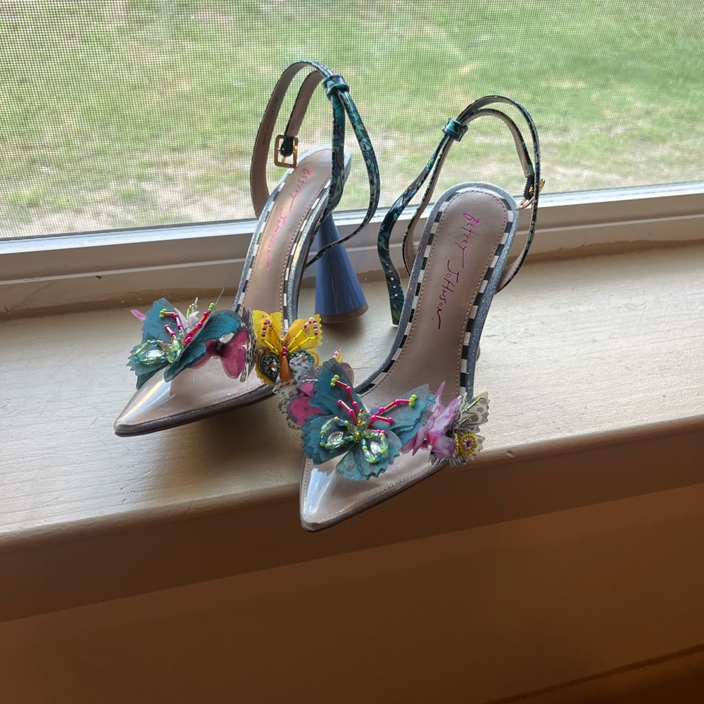 Betsy Johnson Butterfly Heels